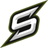 Stacked Beach Volleyball logo
